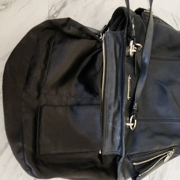 Coach Classic Black Shoulder Bag with Silver Accents - Picture 13 of 13